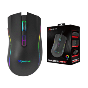 XTRIKE ME GM-314 BK Wired Gaming Mouse – Black