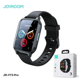 Joyroom-FT3 Pro Fit-Life Series Smart Watch (Answer/Make Call) – Dark with Smart-Time Pro App (Gray)